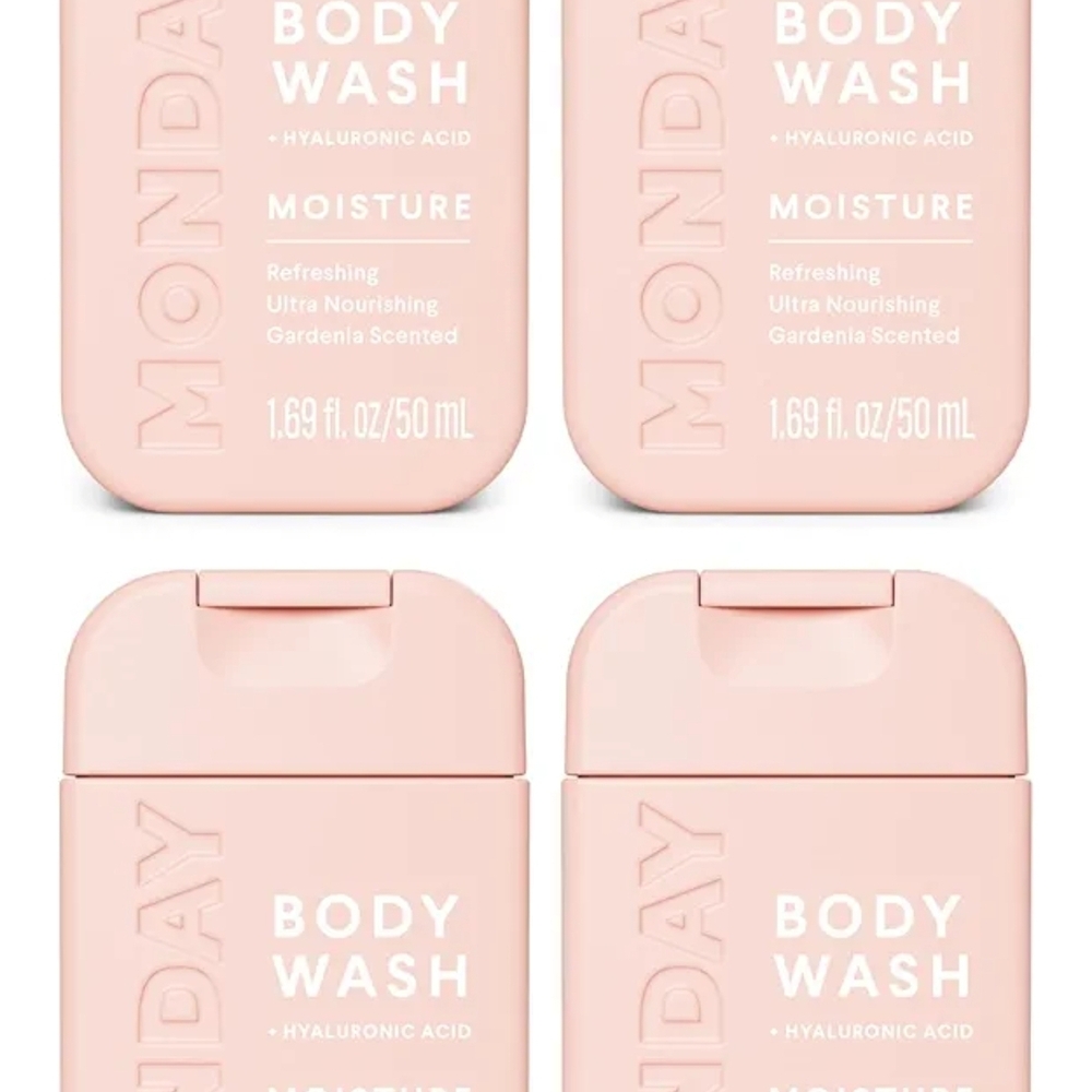 Pink Body Wash with Hyaluronic Acid